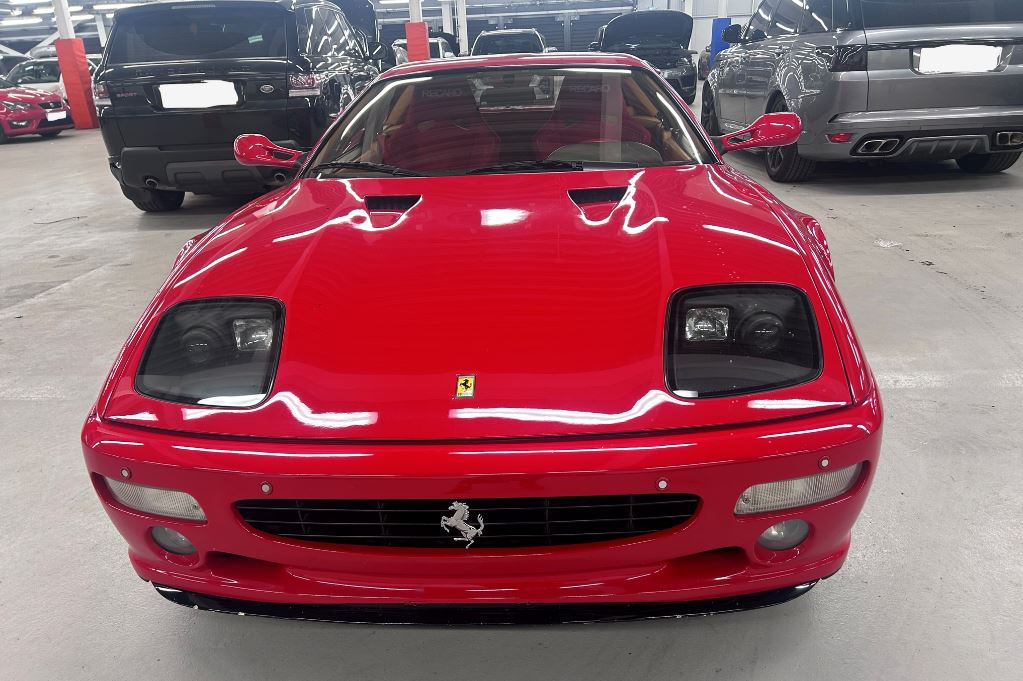 Recovered Ferrari F512 M - front